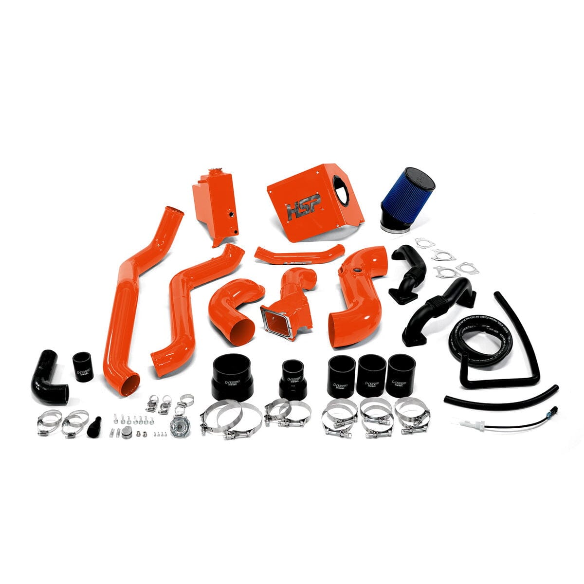 HSP Deluxe Max Air Flow Bundle (2013-2014 Chevrolet / GMC) Cold Air Intake HSP Diesel Orange