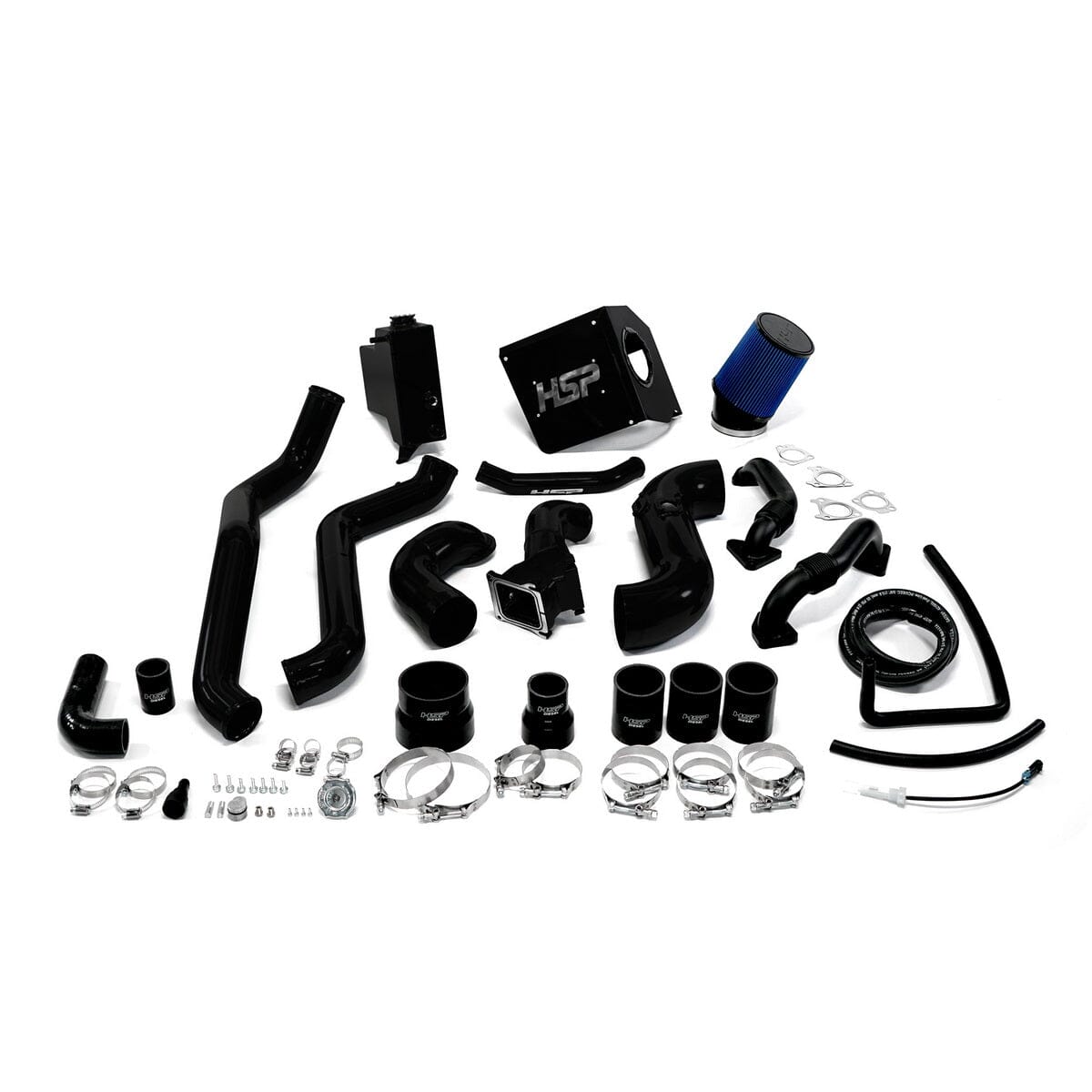 HSP Deluxe Max Air Flow Bundle (2013-2014 Chevrolet / GMC) Cold Air Intake HSP Diesel Satin Black