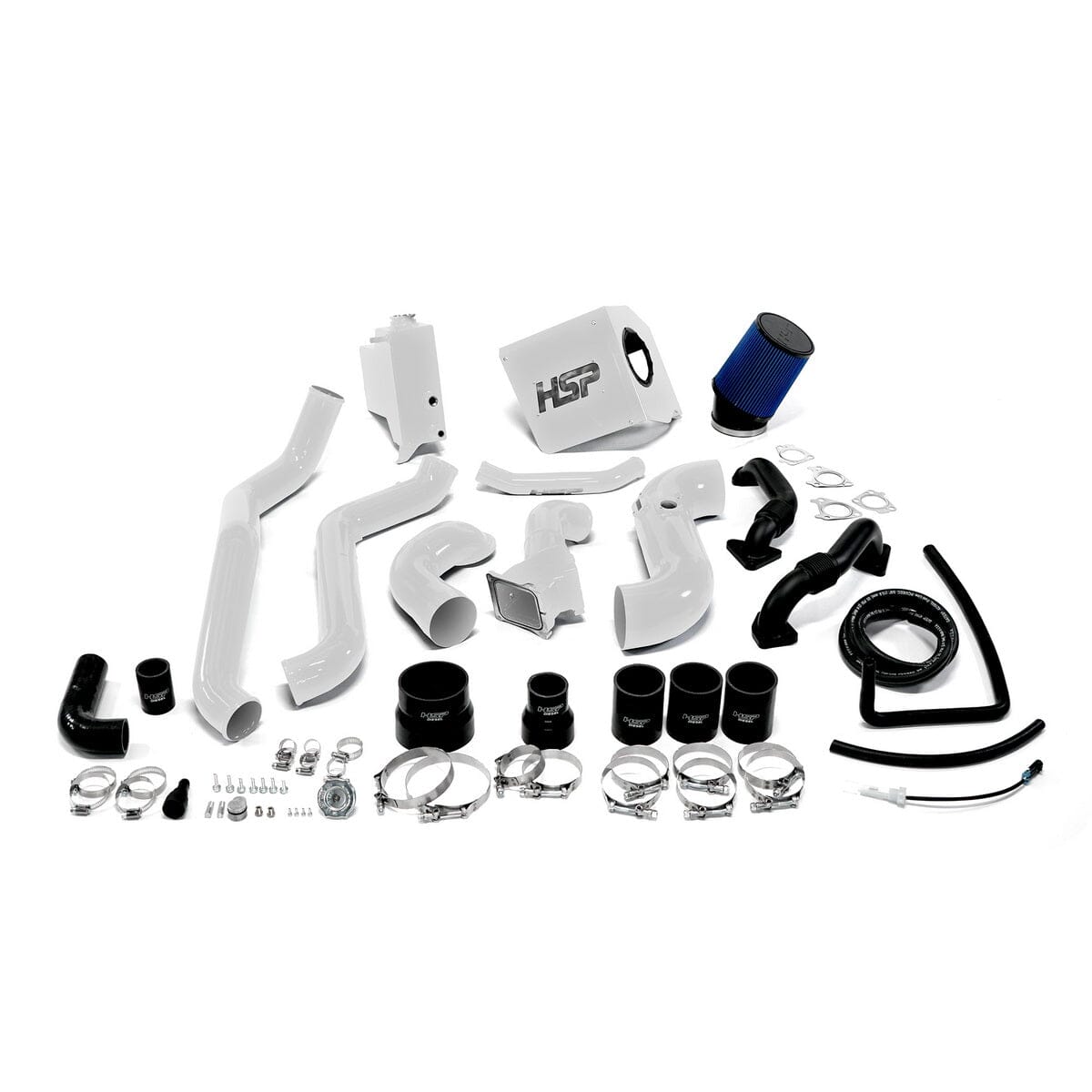 HSP Deluxe Max Air Flow Bundle (2013-2014 Chevrolet / GMC) Cold Air Intake HSP Diesel White