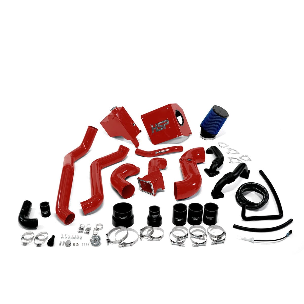 HSP Deluxe Max Air Flow Bundle HSP Diesel (2015-2016 Chevrolet / GMC) Cold Air Intake HSP Diesel Blood Red