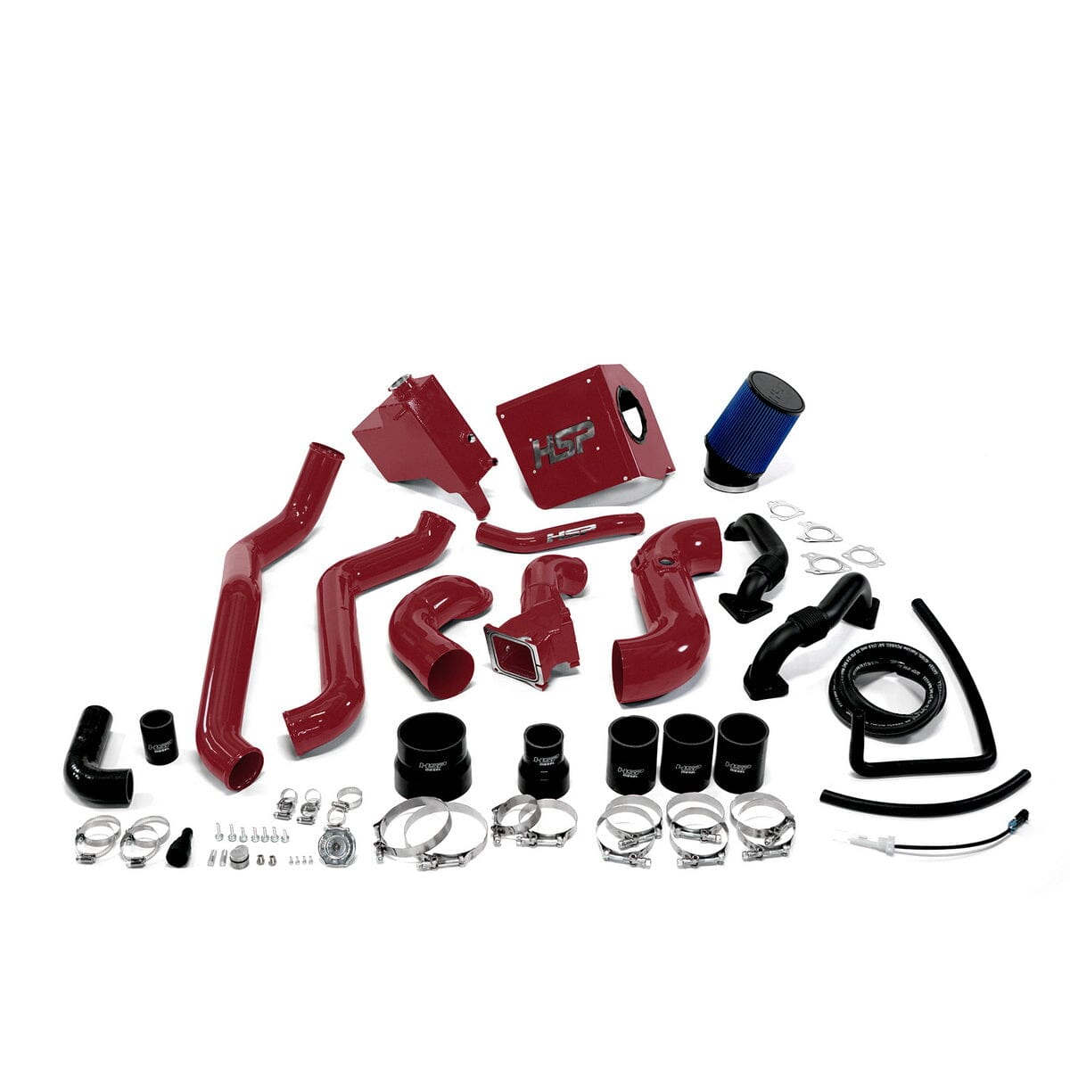 HSP Deluxe Max Air Flow Bundle HSP Diesel (2015-2016 Chevrolet / GMC) Cold Air Intake HSP Diesel Candy Red