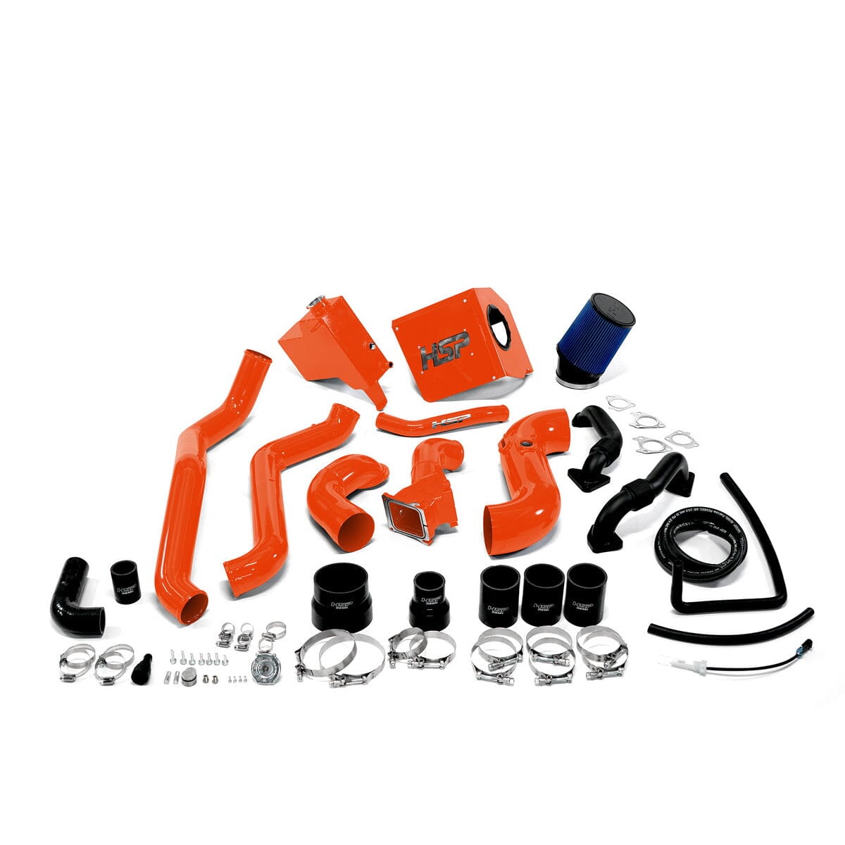 HSP Deluxe Max Air Flow Bundle HSP Diesel (2015-2016 Chevrolet / GMC) Cold Air Intake HSP Diesel Orange