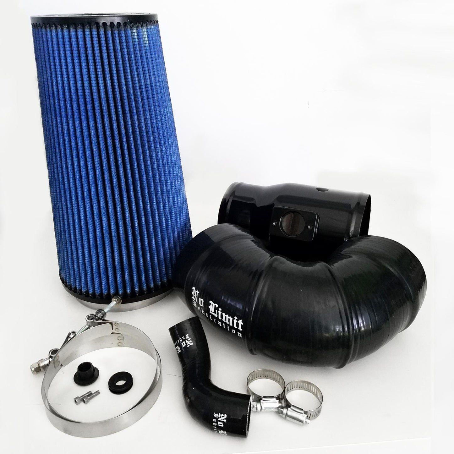 Cold Air Intake (2008-2010 Ford Powerstroke 6.4L) Cold Air Intake No Limit Fabrication