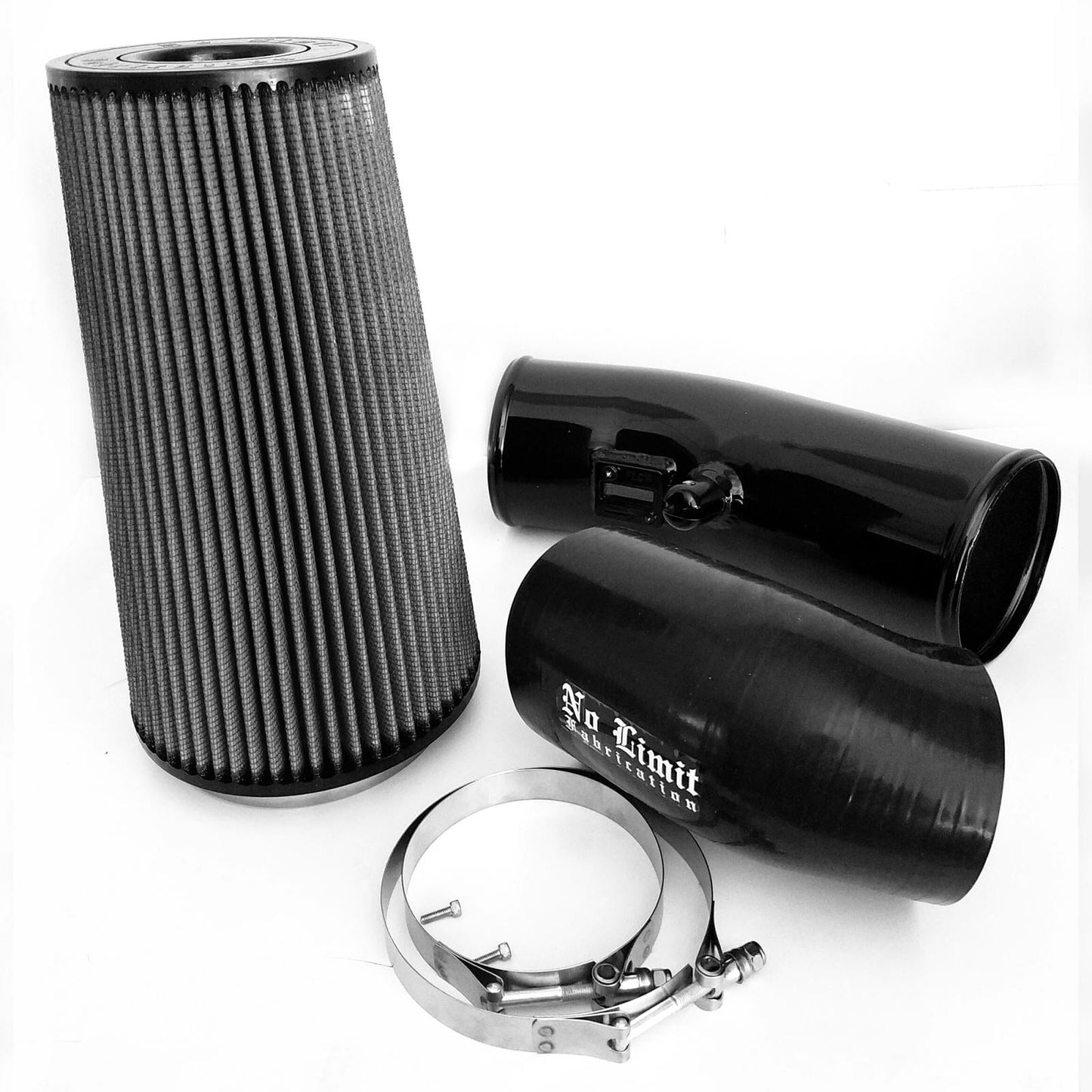 Stage 2 Cold Air Intake (2011-2016 Ford Powerstroke 6.7L) Cold Air Intake No Limit Fabrication