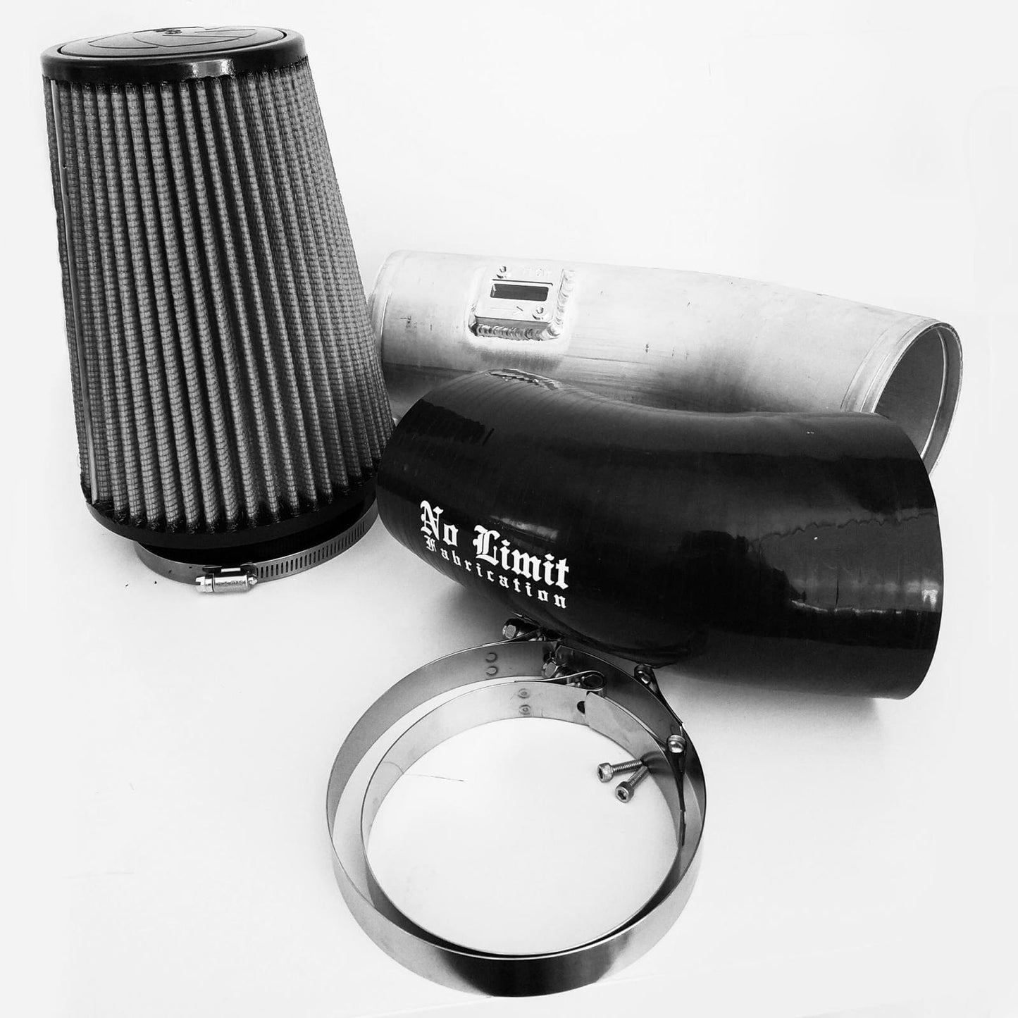 Stage 1 Cold Air Intake (2011-2016 Ford Powerstroke 6.7L) Cold Air Intake No Limit Fabrication