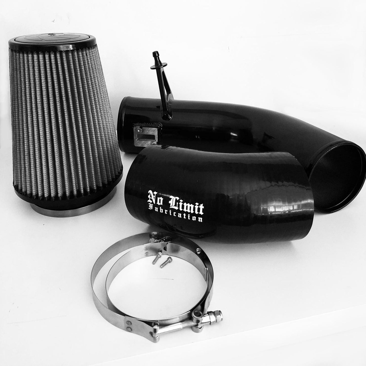 Stage 2 Cold Air Intake (2017+ Ford Powerstroke 6.7L) Cold Air Intake No Limit Fabrication