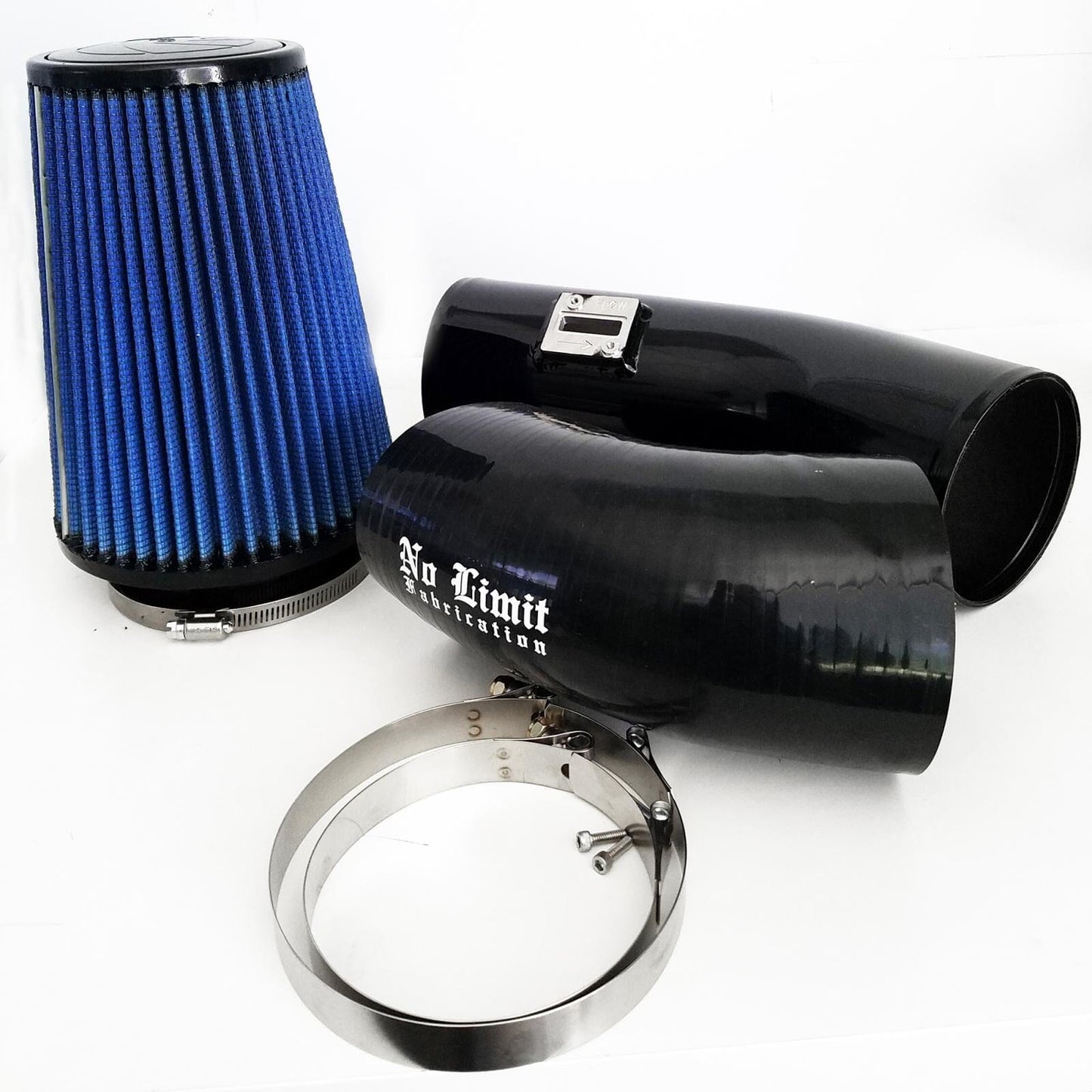 Stage 1 Cold Air Intake (2011-2016 Ford Powerstroke 6.7L) Cold Air Intake No Limit Fabrication