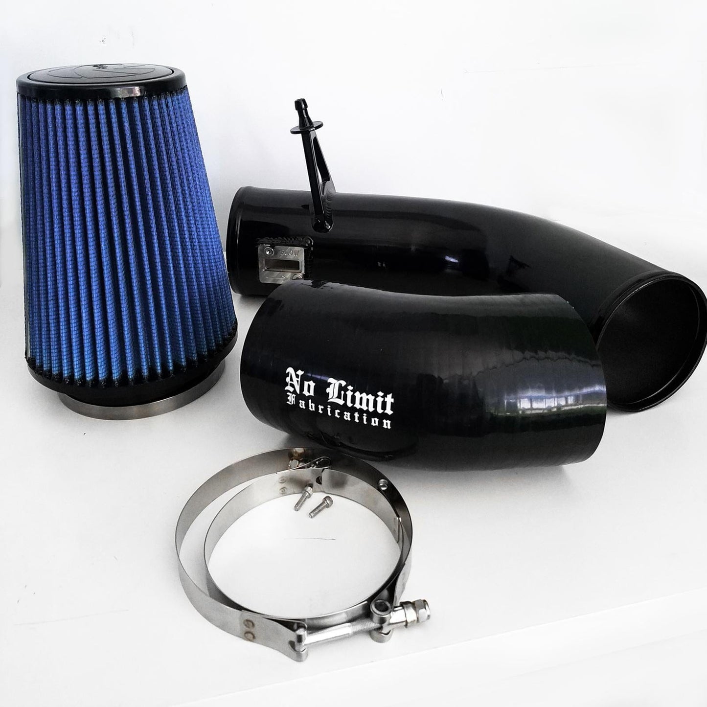 Stage 2 Cold Air Intake (2017+ Ford Powerstroke 6.7L) Cold Air Intake No Limit Fabrication