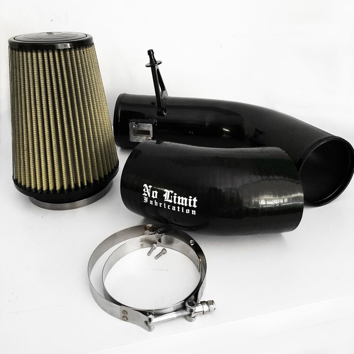 Stage 2 Cold Air Intake (2017+ Ford Powerstroke 6.7L) Cold Air Intake No Limit Fabrication