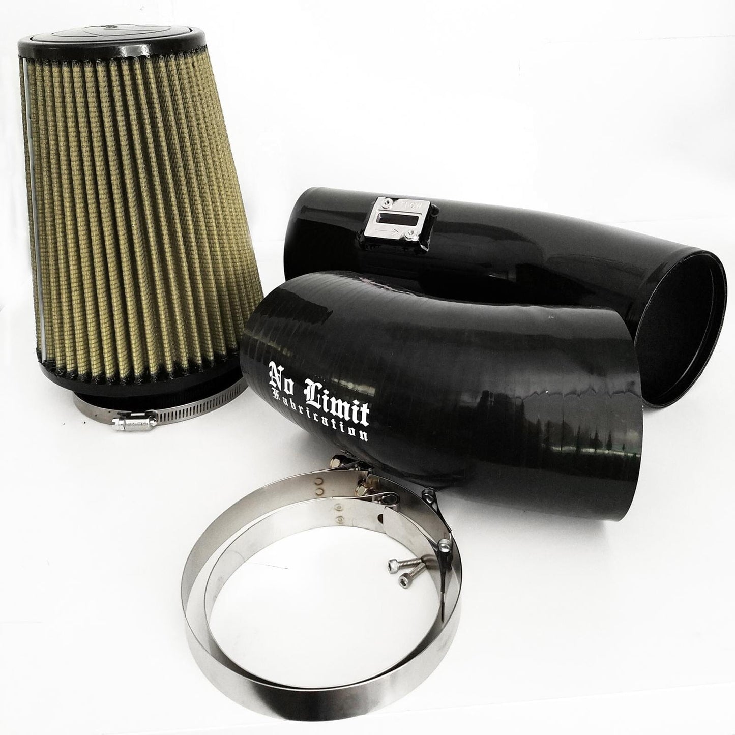 Stage 1 Cold Air Intake (2011-2016 Ford Powerstroke 6.7L) Cold Air Intake No Limit Fabrication