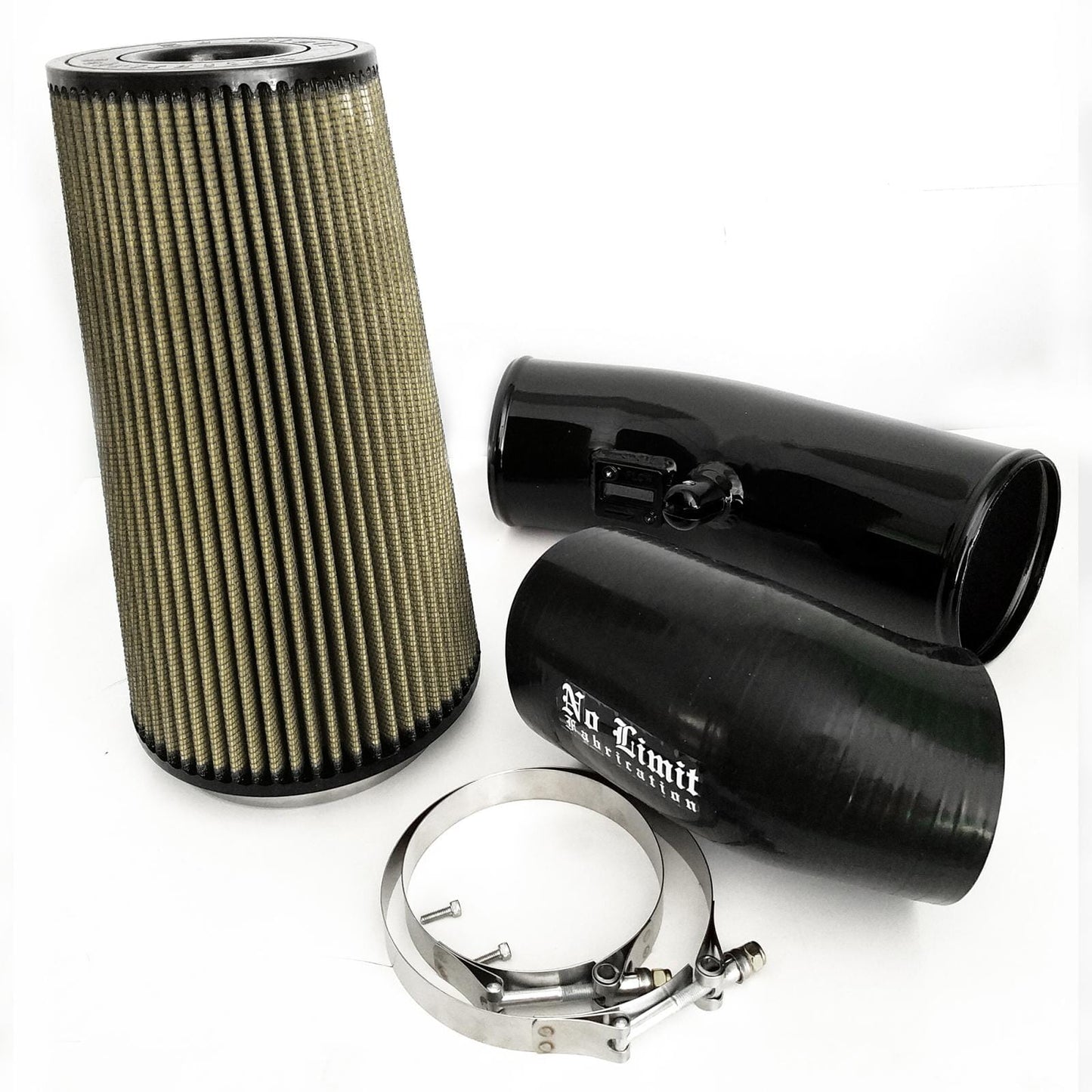 Stage 2 Cold Air Intake (2011-2016 Ford Powerstroke 6.7L) Cold Air Intake No Limit Fabrication