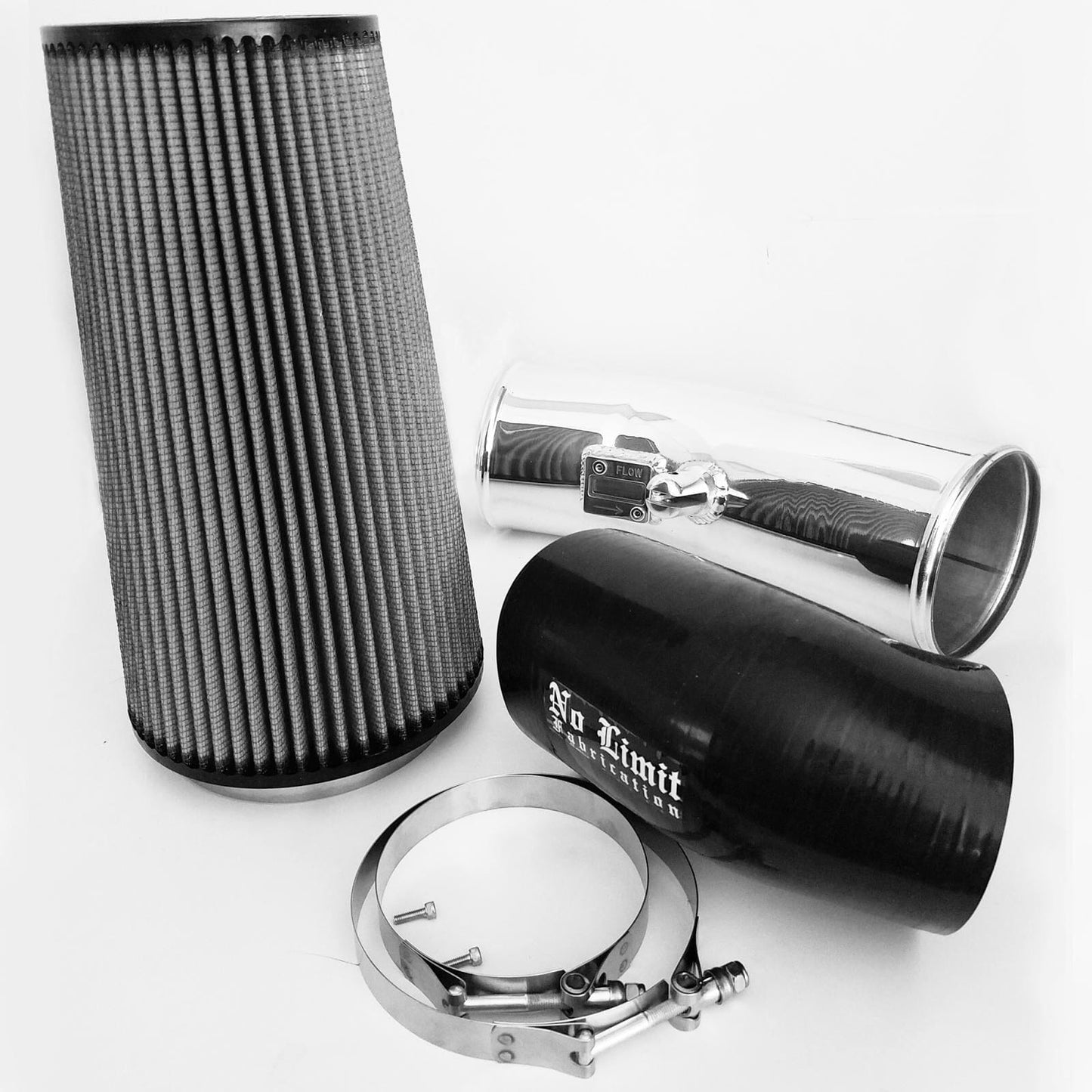 Stage 2 Cold Air Intake (2011-2016 Ford Powerstroke 6.7L) Cold Air Intake No Limit Fabrication