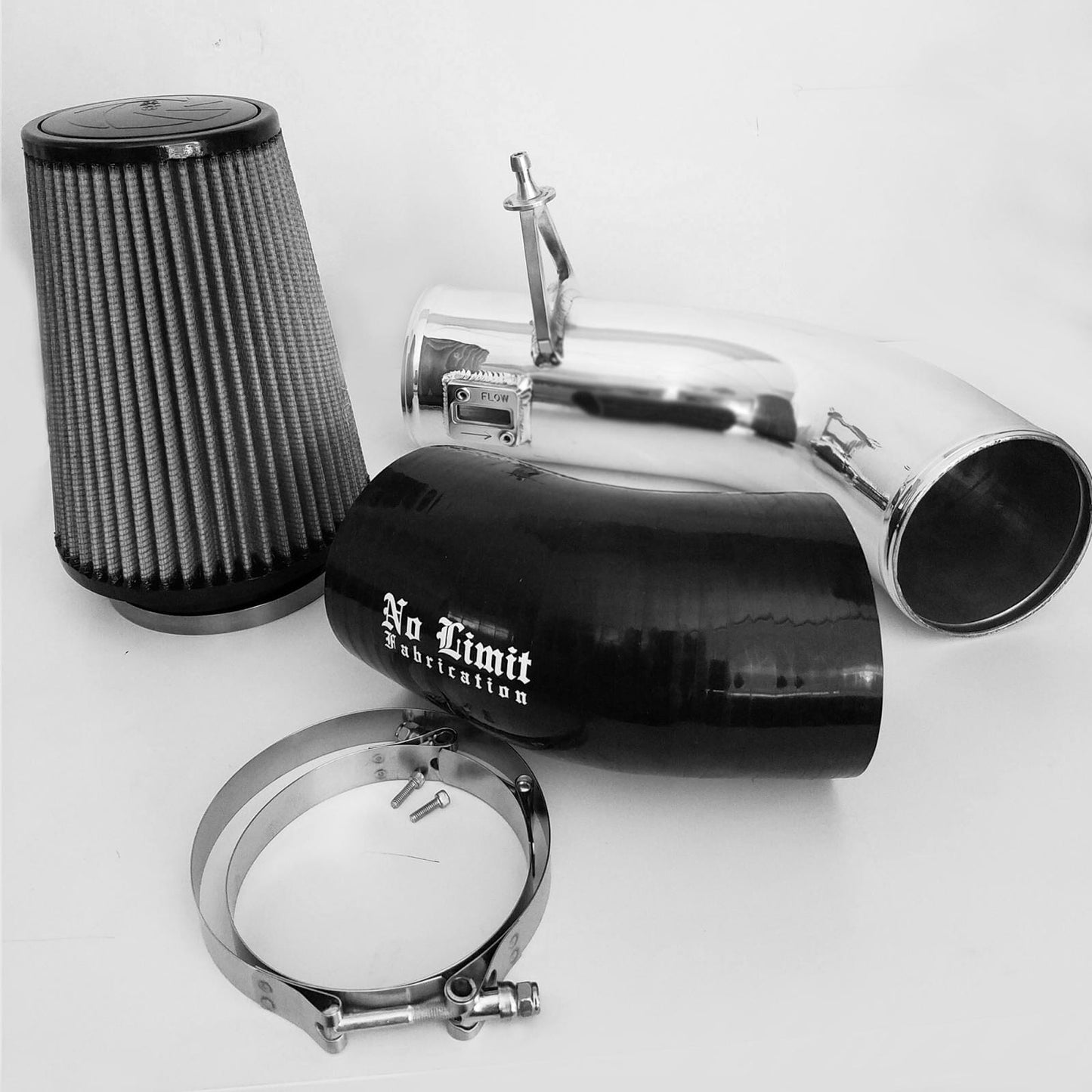 Stage 2 Cold Air Intake (2017+ Ford Powerstroke 6.7L) Cold Air Intake No Limit Fabrication