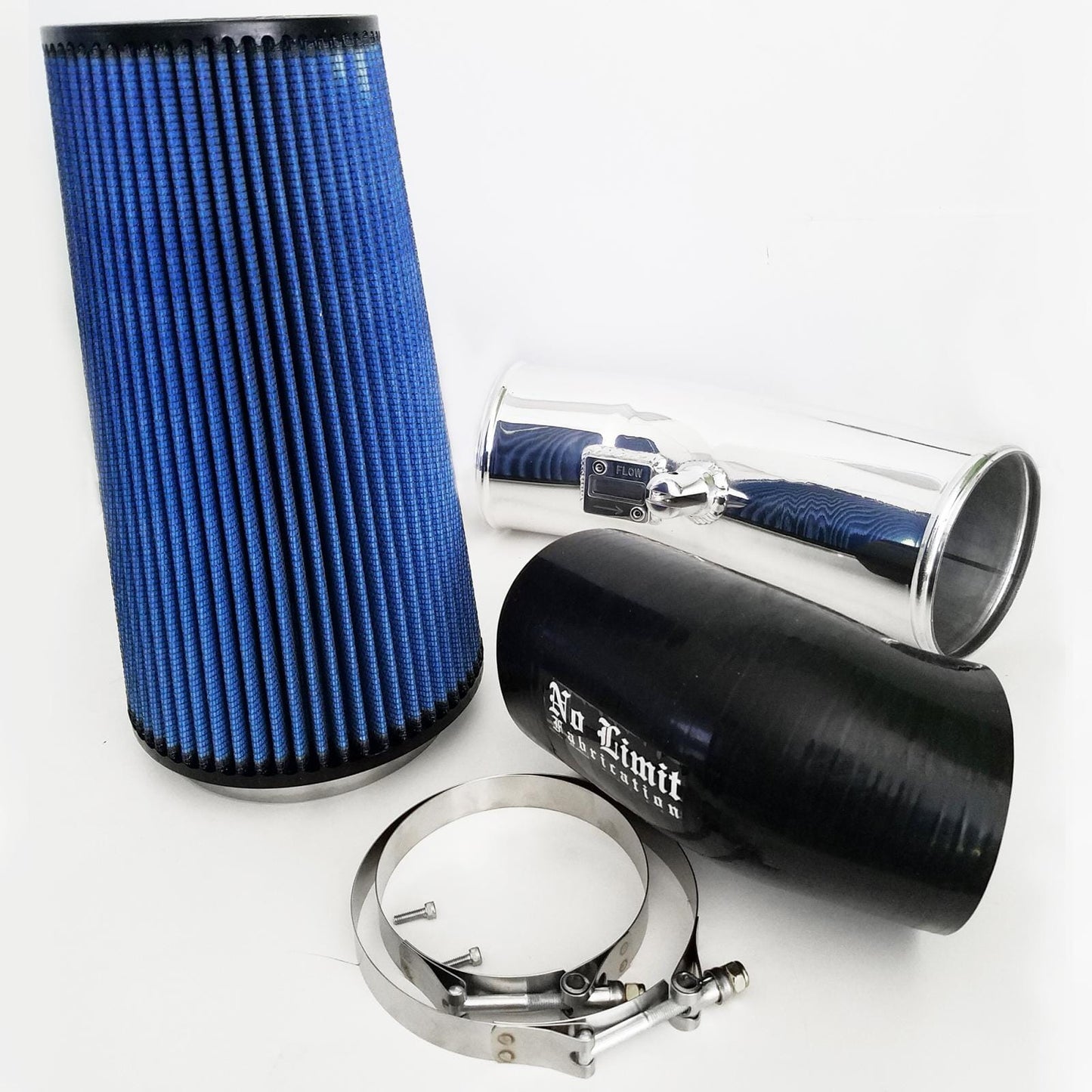 Stage 2 Cold Air Intake (2011-2016 Ford Powerstroke 6.7L) Cold Air Intake No Limit Fabrication