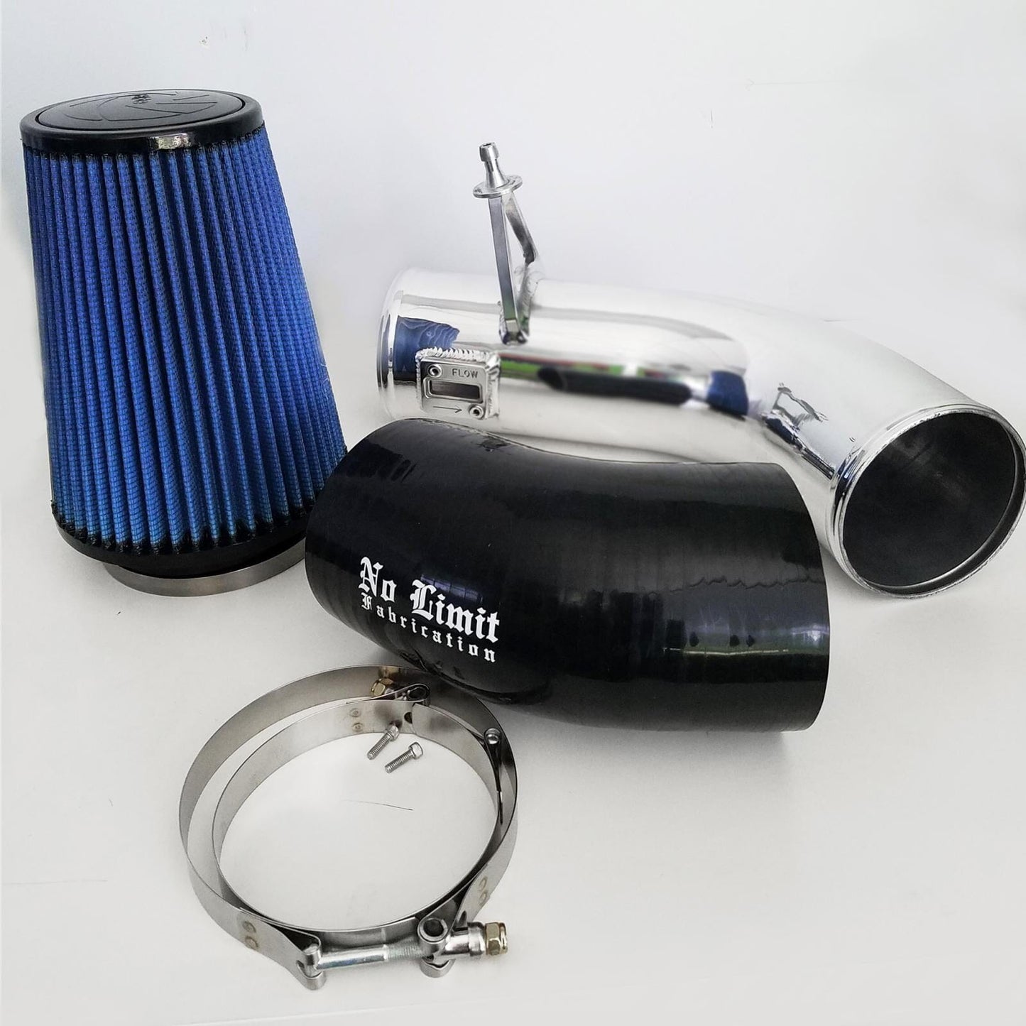 Stage 2 Cold Air Intake (2017+ Ford Powerstroke 6.7L) Cold Air Intake No Limit Fabrication