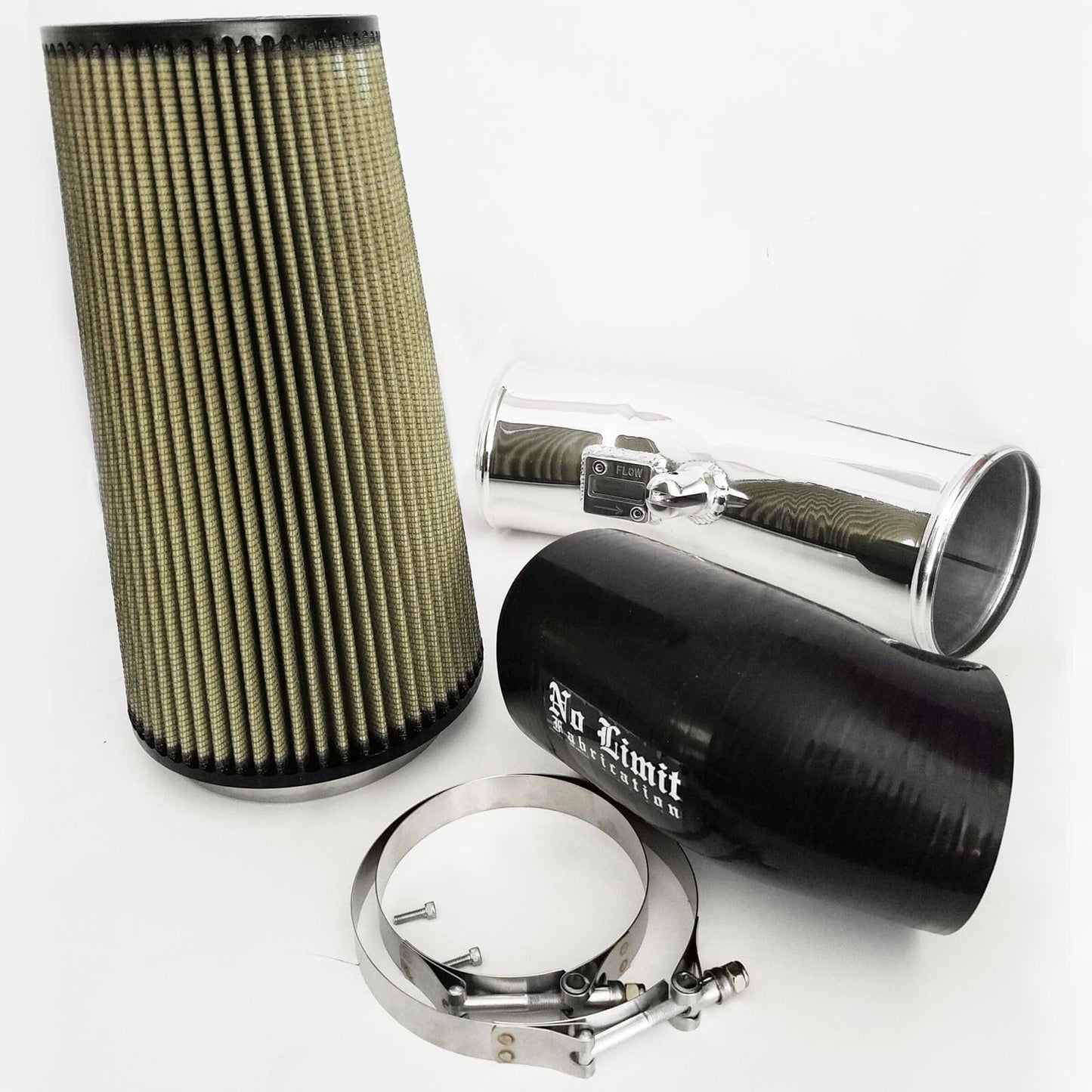 Stage 2 Cold Air Intake (2011-2016 Ford Powerstroke 6.7L) Cold Air Intake No Limit Fabrication