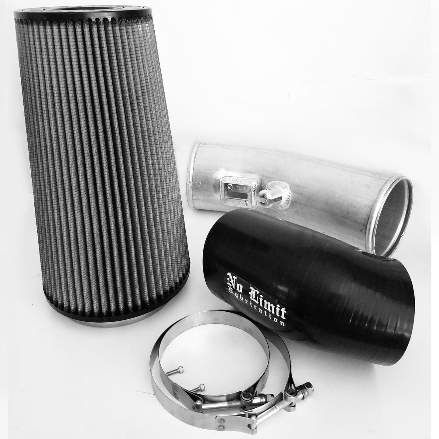 Stage 2 Cold Air Intake (2011-2016 Ford Powerstroke 6.7L) Cold Air Intake No Limit Fabrication