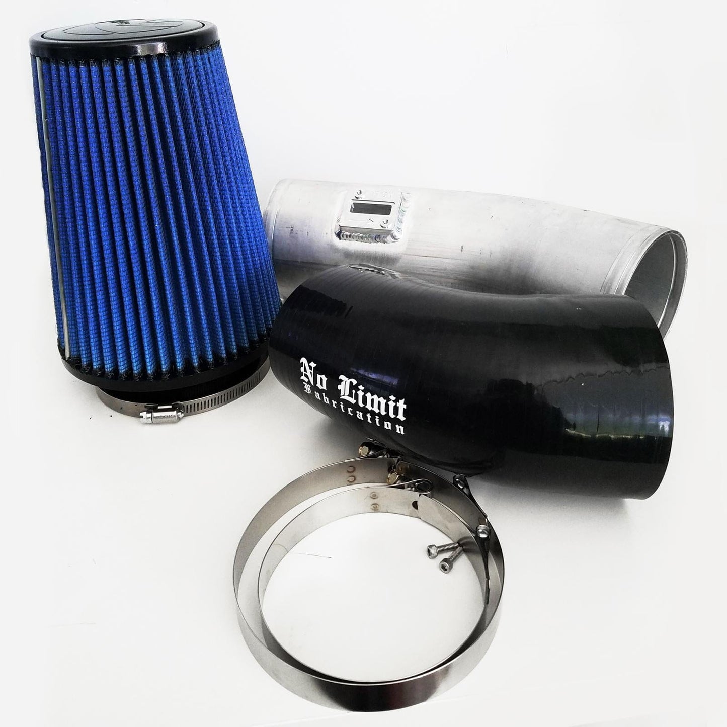 Stage 1 Cold Air Intake (2011-2016 Ford Powerstroke 6.7L) Cold Air Intake No Limit Fabrication