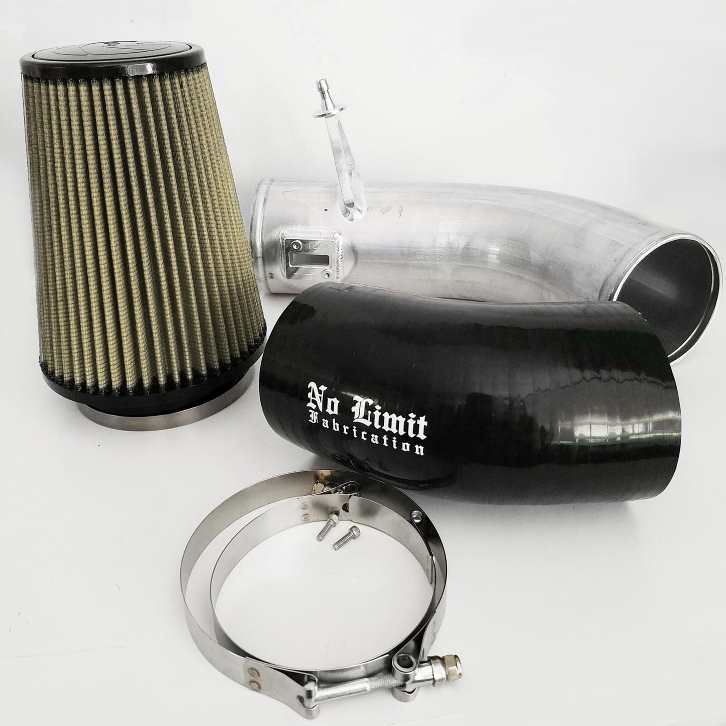 Stage 2 Cold Air Intake (2011-2016 Ford Powerstroke 6.7L) Cold Air Intake No Limit Fabrication