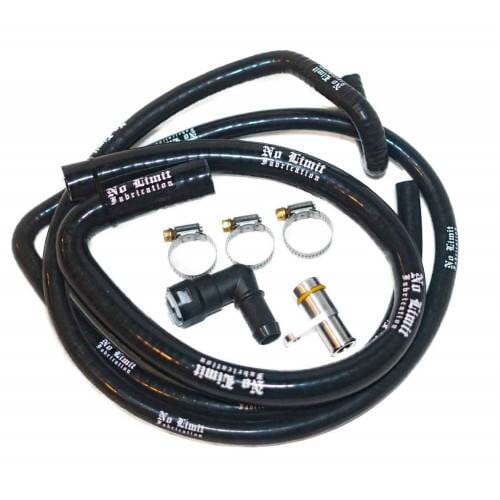 Coolant Line Kit For (2011-2022 Ford Powerstroke 6.7L) Coolant Hose No Limit Fabrication