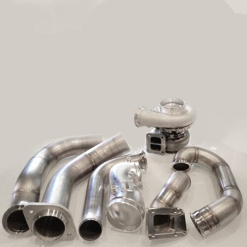 Compound Turbo Kit (2017-2019 Ford Powerstroke 6.7L) Turbocharger Kit No Limit Fabrication