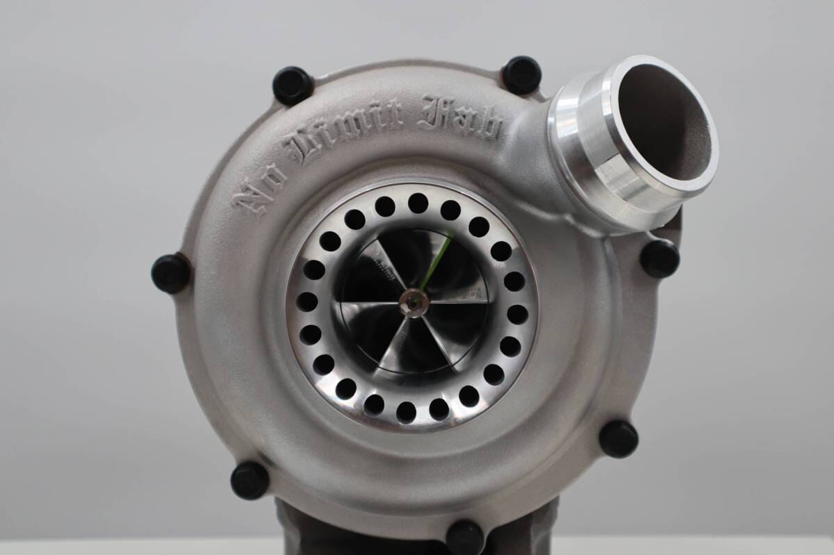 Stage 1 Drop in Factory Replacement Turbo Charger - 62mm Compressor - 63mm Turbine (2017-2019 Ford Powerstroke 6.7L) Turbocharger Kit No Limit Fabrication
