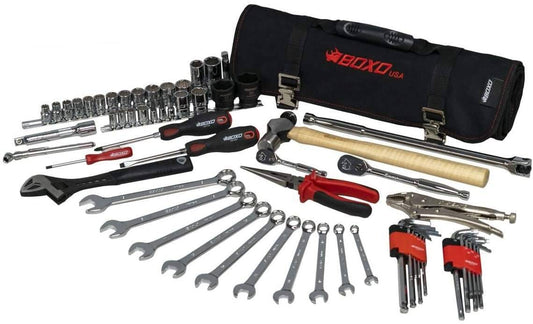 Boxo Usa 66 Pc Universal Tool Roll For Side By Side Vehicles No Limit Fabrication