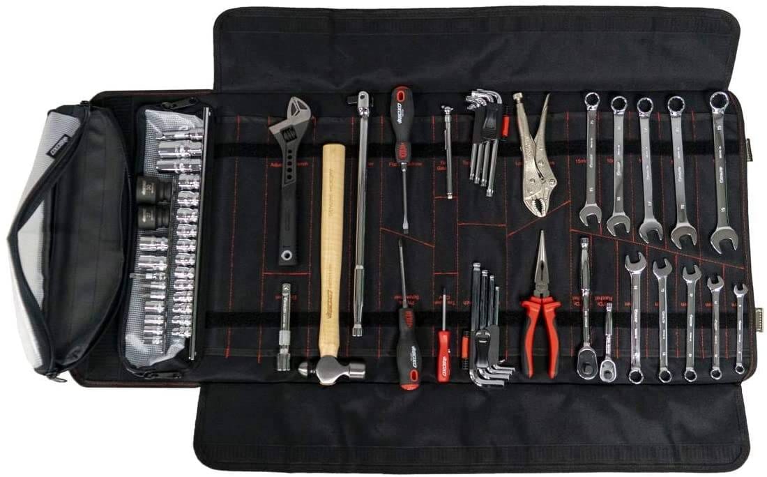 Boxo Usa 66 Pc Universal Tool Roll For Side By Side Vehicles No Limit Fabrication