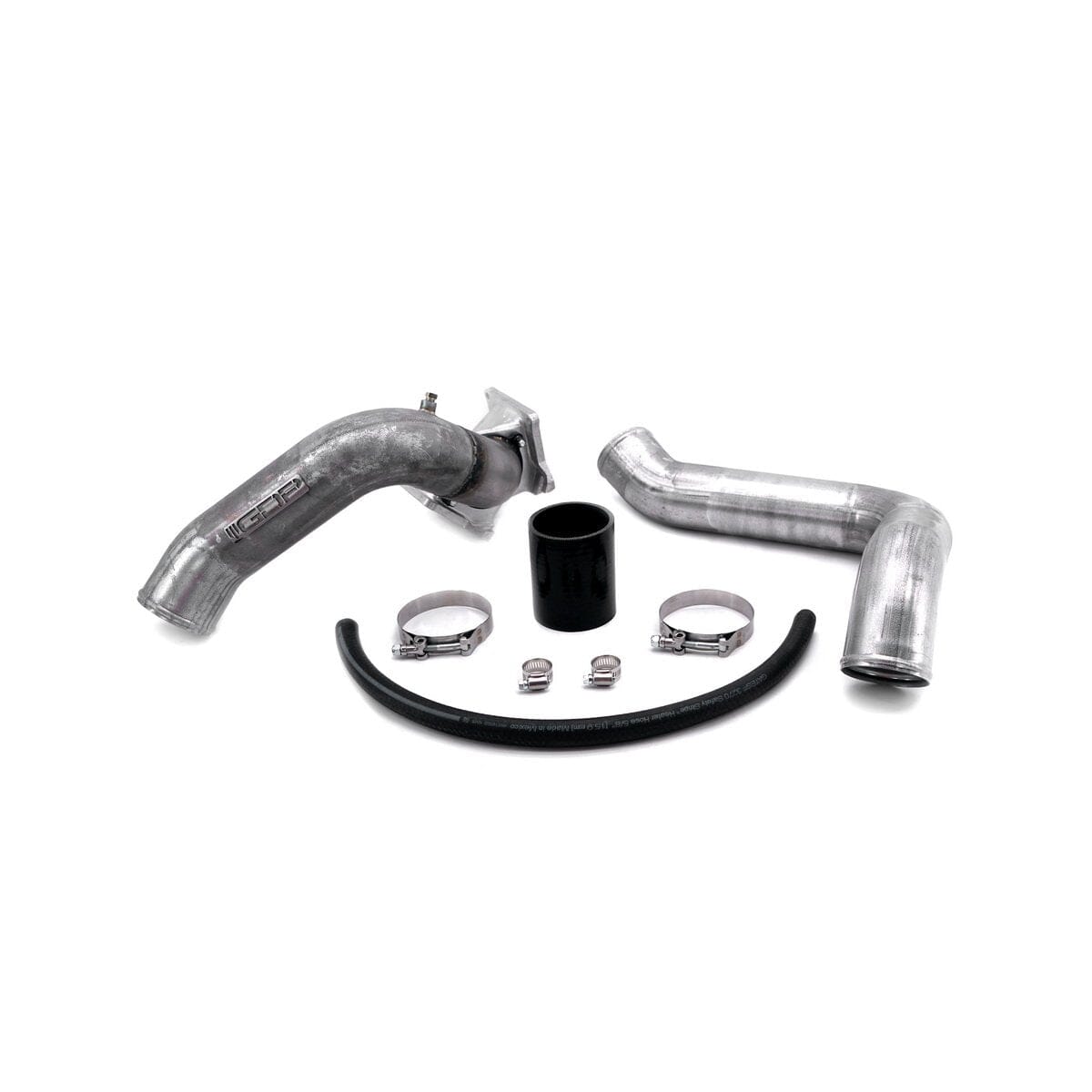 Max Flow Bridge And Cold Side Tube (2004.5-2005 6.6L LLY Duramax) Intercooler Piping GDP Raw