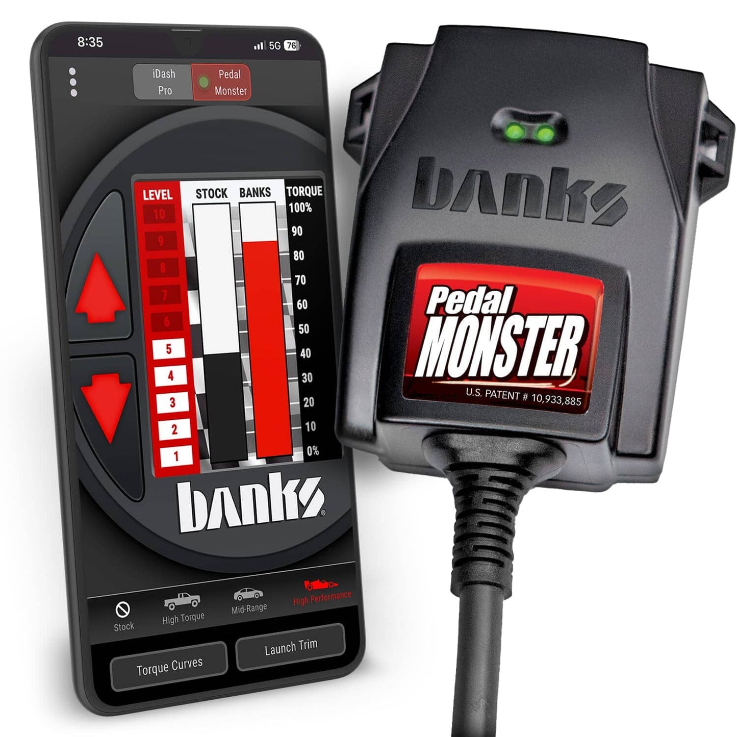 Banks PedalMonster® - OBD-Connected Throttle Controller (Universal) Torque Booster Banks Power 