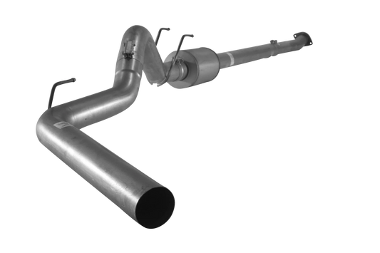 DIESELR Downpipe Back Exhaust - Single (2011-2019 Ford 6.7L F350/F450/F550 Powerstroke - CAB & CHASSIS) Exhaust DIESELR Tuning 