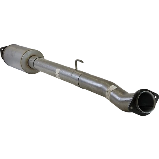 DIESELR Cat & DPF Race Pipe (2011-2026 Ford Powerstroke 6.7L) Stainless Steel Race Pipe Dieselr Parts 4" With Muffler 