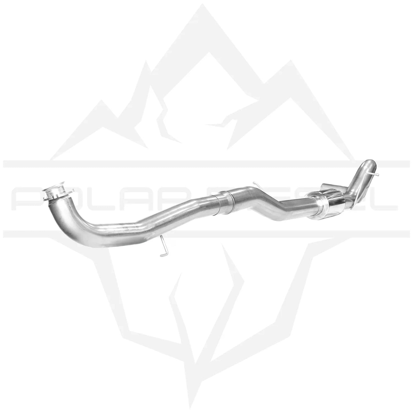 2015.5-2016 Duramax 6.6L 5" Polar Exhaust Exhaust Polar Diesel 