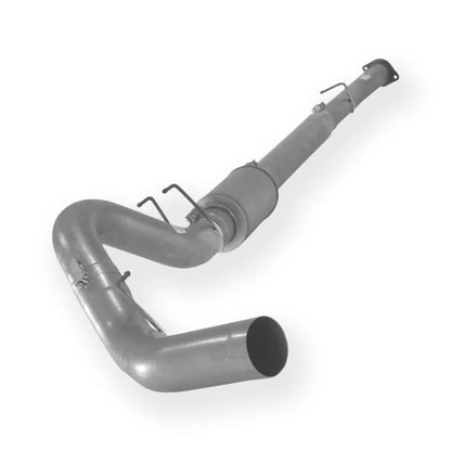 Dieselr Aluminized Downpipe back Exhaust Single | Ford 6.4L F250/F350 Powerstroke 2008-2010 Aluminized Race Pipe Dieselr Parts 5-inch Downpipe Back Exhaust with muffler 