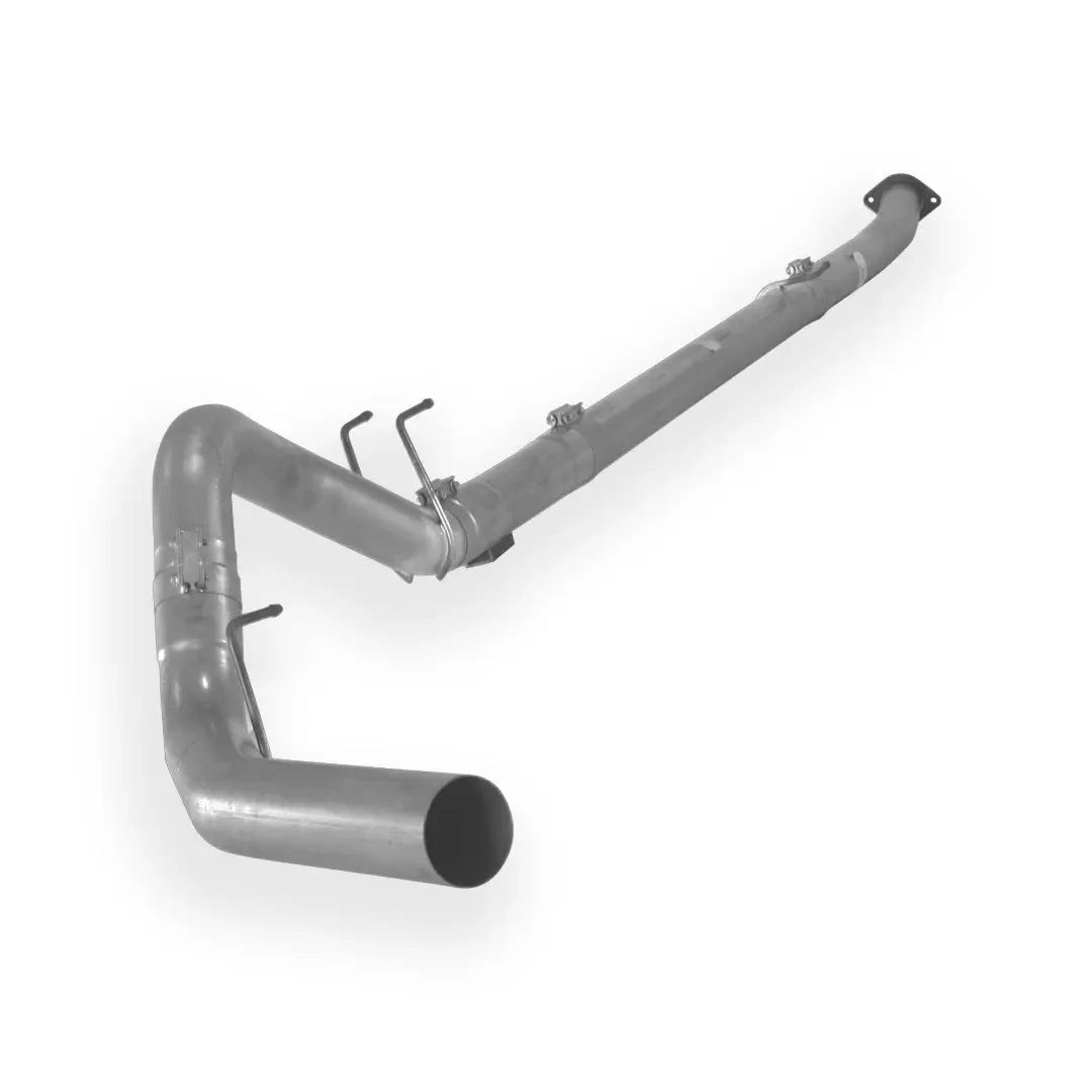 Dieselr Aluminized Exhaust | Ford 6.7L F250/F350 Powerstroke 2011-2019 Aluminized Exhaust Dieselr Parts 4-inch Downpipe Back Without Muffler 