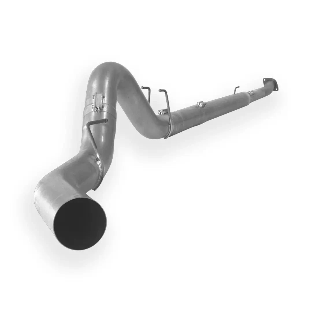 Dieselr Aluminized Exhaust | Ford 6.7L F250/F350 Powerstroke 2011-2019 Aluminized Exhaust Dieselr Parts 5-inch Downpipe Back Without Muffler