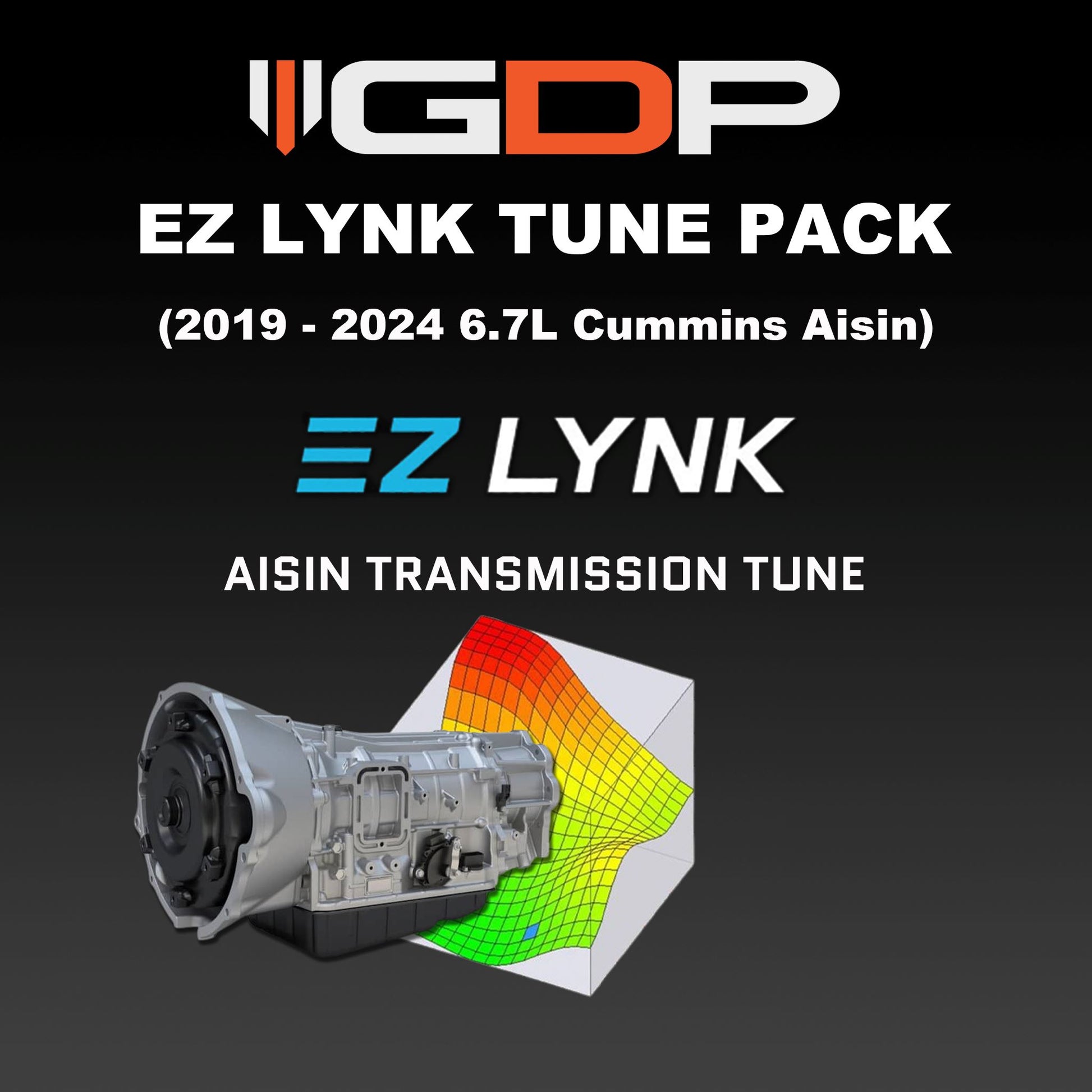 GDP EZ Lynk Transmission Tune File (2019-2024 6.7L Cummins *AISIN ONLY*) GDP Tune Files GDP 