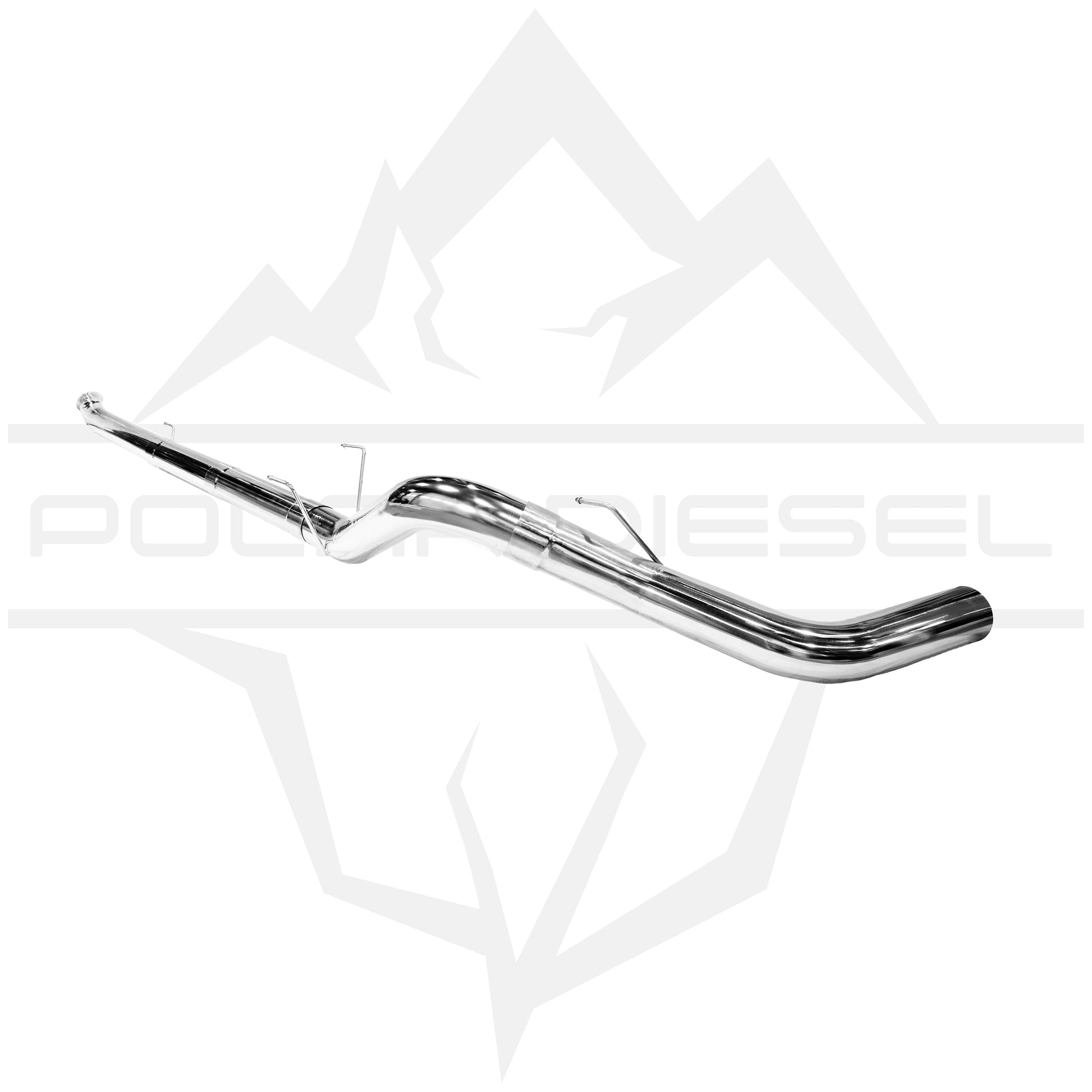 2019-2024 Cummins 6.7L 5" Polished Polar Exhaust Exhaust Polar Diesel 