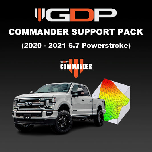 GDP Commander Support Pack (20-21 Ford 6.7L Powerstroke) GDP Tune Files GDP 