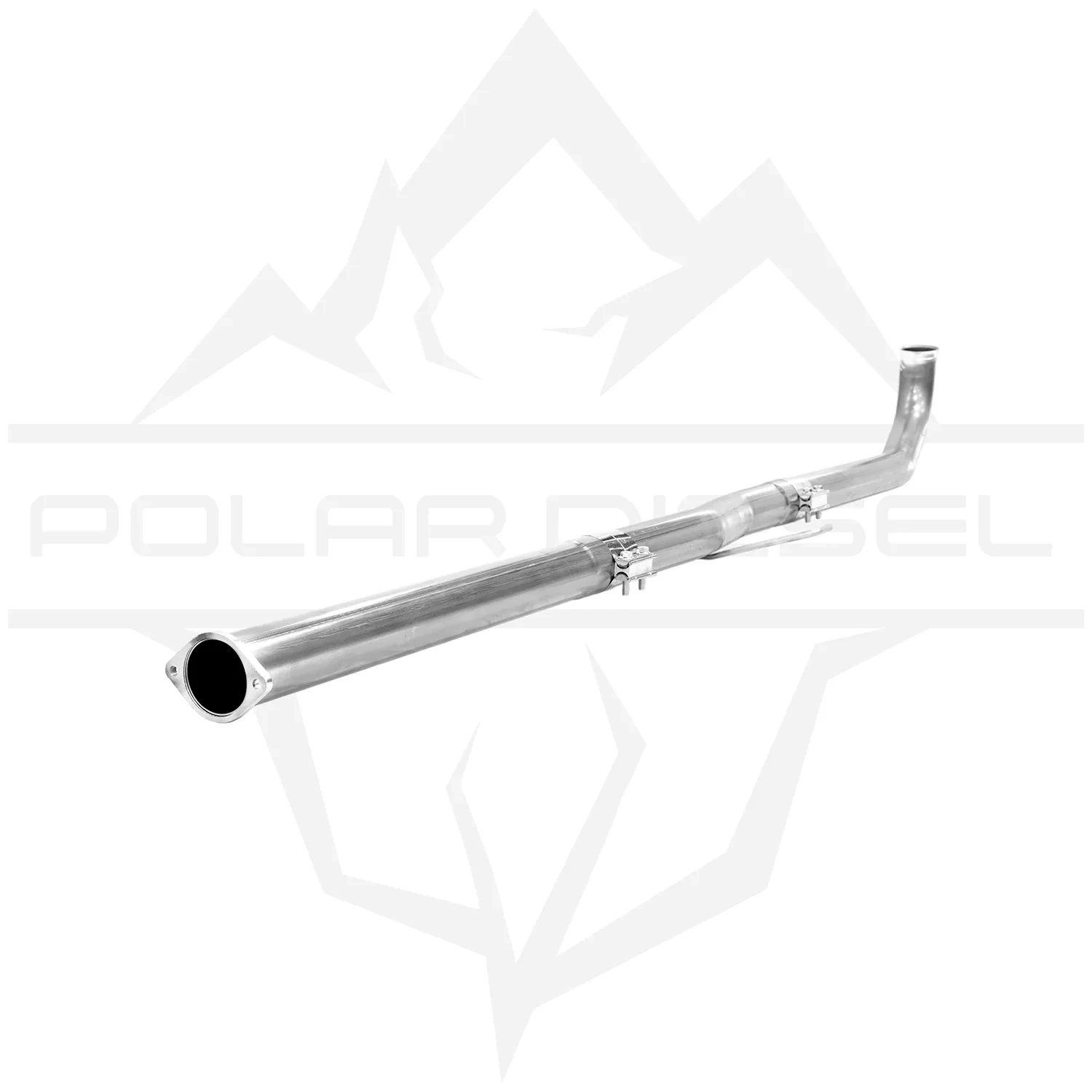2020-2023 3.0L EcoDiesel Jeep Gladiator Polar Race Pipe Exhaust Polar Diesel 
