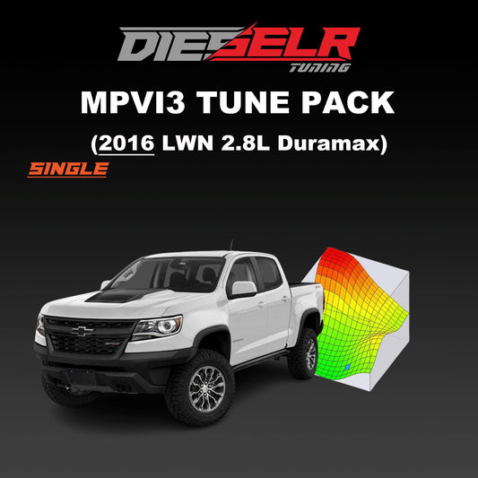 DIESELR MPVI3 Tune Files (2016 Duramax LWN 2.8L) Tune Files DIESELR Tuning 