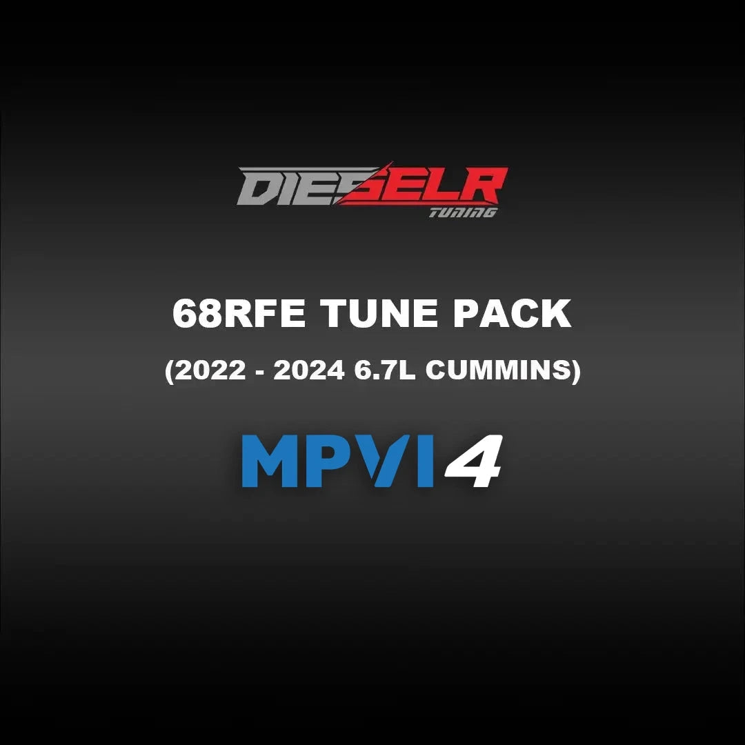 DIESELR MPVi4 68RFE Transmission Tune File (2022-2024 Cummins 6.7L - 68RFE) TCM Tune File DIESELR Tuning 