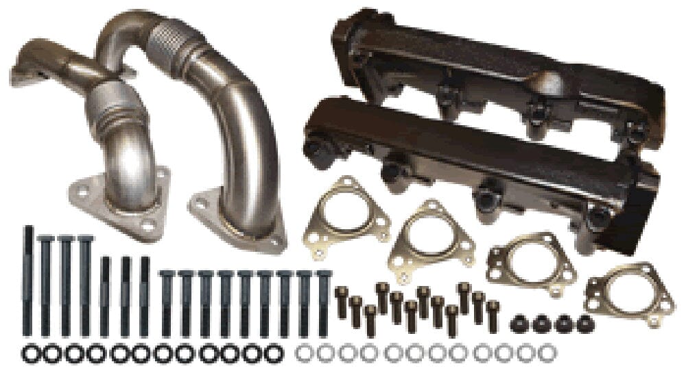 ATS Pulse Flow Exhaust Manifold Kit Fits 2001-2004 6.6L Duramax Exhaust Manifold ATS Diesel Performance 