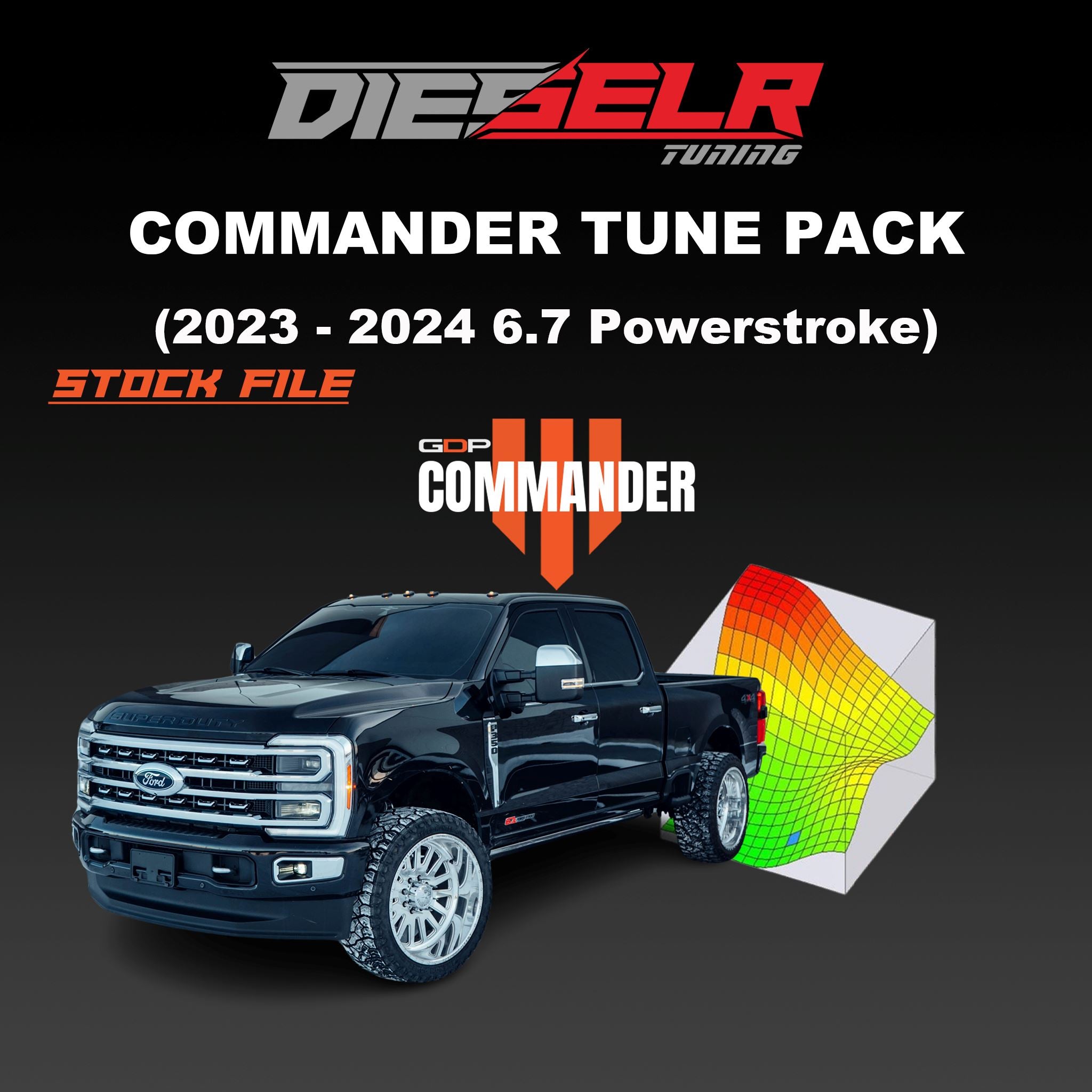 DIESELR Commander Tune Files (20232024 Powerstroke 6.7L) DIESELR Corp.