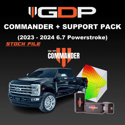 GDP Commander W/GDP Support Pack -Single (2023-2025 6.7L Powerstroke) Tuning Bundle GDP 