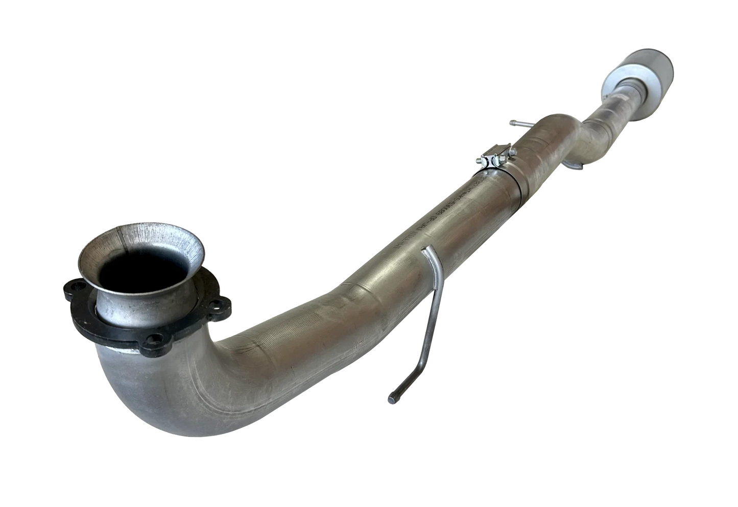 DIESELR Cat & DPF Race Pipe (2017-2026 GM 2500/3500 6.6L Duramax L5P) Stainless Steel Race Pipe Dieselr Parts 4" With Muffler 