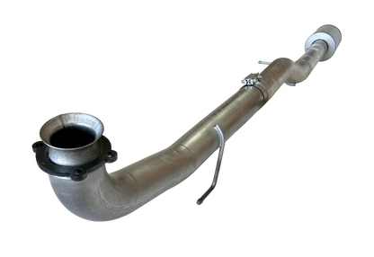 DIESELR Cat & DPF Race Pipe (2017-2026 GM 2500/3500 6.6L Duramax L5P) Stainless Steel Race Pipe Dieselr Parts 4" With Muffler 