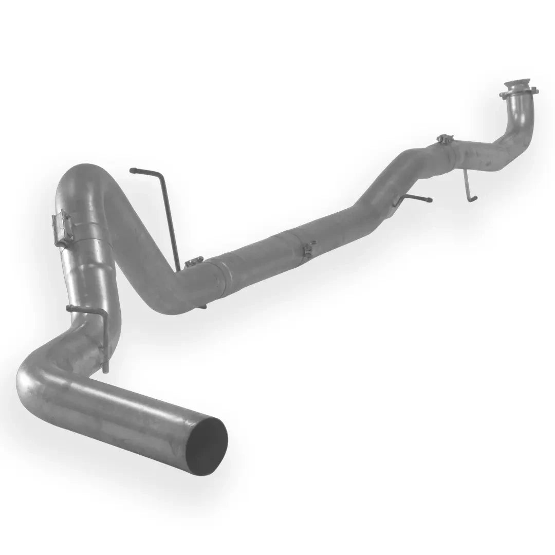 Dieselr Aluminized Downpipe Back Single | GM 2500/3500 6.6L DURAMAX L5P 2017-2019 Aluminized Race Pipe Dieselr Parts 5-inch Exhaust without Muffler 