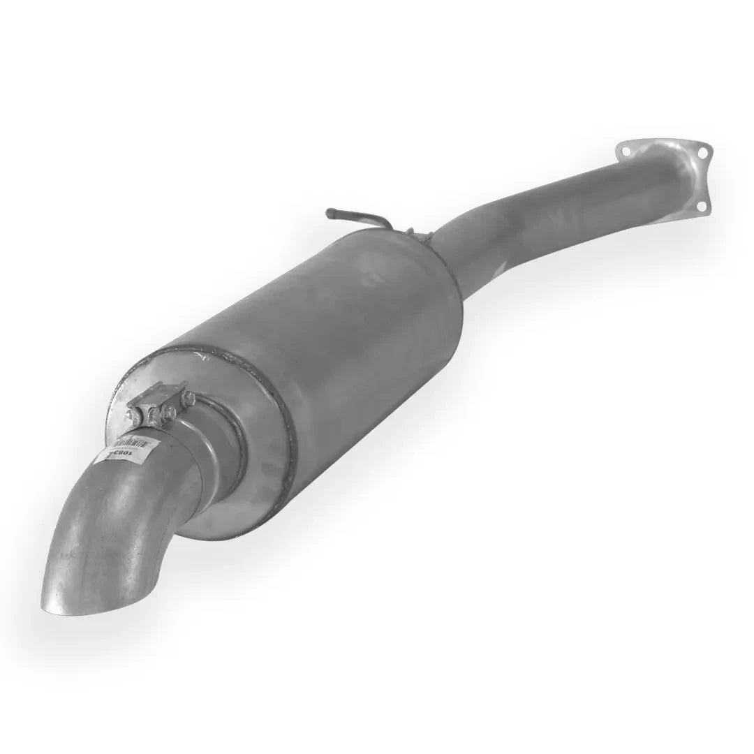 Dieselr Aluminized 4" Cat Back Race Pipe | Cab & Chassis GM 2500/3500 6.6L DURAMAX LMM 2007.5-2010 Aluminized Race Pipe Dieselr Parts 