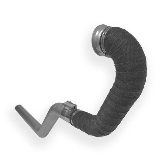 Dieselr Aluminized 3" Cat & DPF Race Pipes | 3.0L GM Duramax LM2 1500 (2020-2024) Aluminized Race Pipe Dieselr Parts 